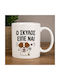 Κούπα Dog Lovers «ο Σκύλος Είπε Ναι» 330ml