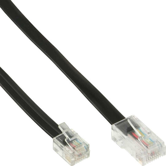 Microconnect U/UTP Καλώδιο Δικτύου Ethernet 10m Μαύρο