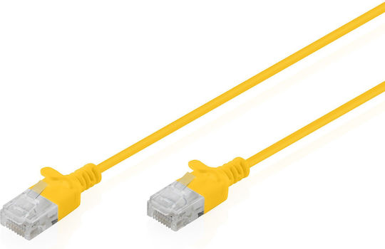 Digitus U/UTP Cat.6 (Gigabit) Network Cable Ethernet 0.5m Yellow