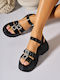 Sandale Casual Damă Negre