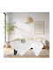 Ilis Home Beige Embroidery Runner 40x170cm
