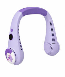 Ventilator Portabil De Gât Violet DD8109 Ventilator Portabil De Gât Violet DD8109