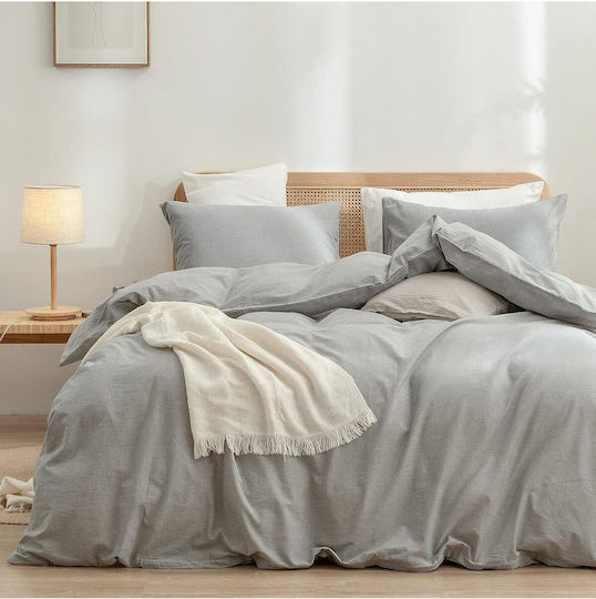 SteweHome Σετ 100x220cm Γκρι