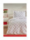 SteweHome SteweHome Baumwoll Bettbezug Set 100x220cm Rot21