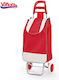 Stoff Einkaufswagen Rote 35lt