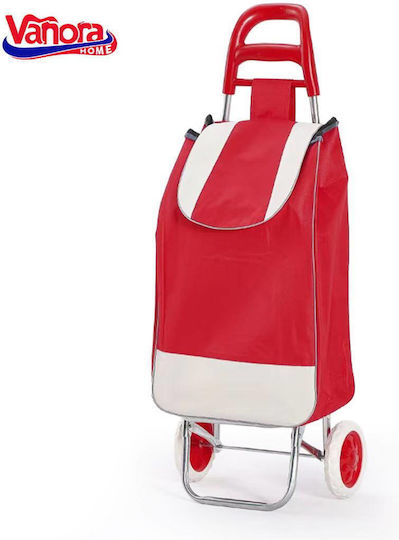 Stoff Einkaufswagen Rote 35lt