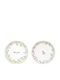 Marva Easy Life Fancy Garden Πιάτο Γλυκού από Πορσελάνη Λευκό 16cm 2τμχ