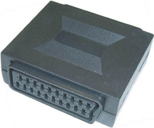 Jager Converter Scart Male to Scart Female 1 Piece CR329