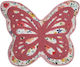 Decorative Pillow Butterfly Filling Pink 37x45 ilis Home