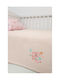 Biokarpet Naf Naf Little Hearts 302 Pink Βρεφική Πικέ Κουβέρτα-κουβέρτα Πικέ