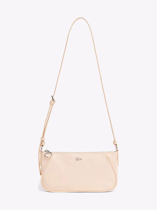 Lacoste Crossover Bag Γυναικεία Τσάντα Ώμου Μπεζ