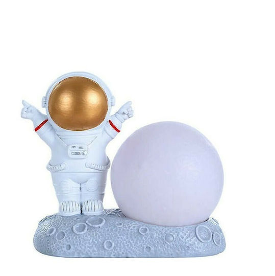 Led Kids Decorative Lamp Gold 12.5x3x7cm
