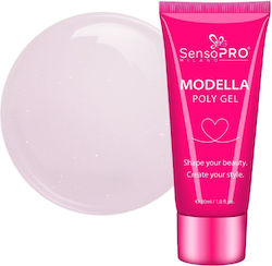 Polygel Modella Sensopro Milano Crystal Blush 30ml