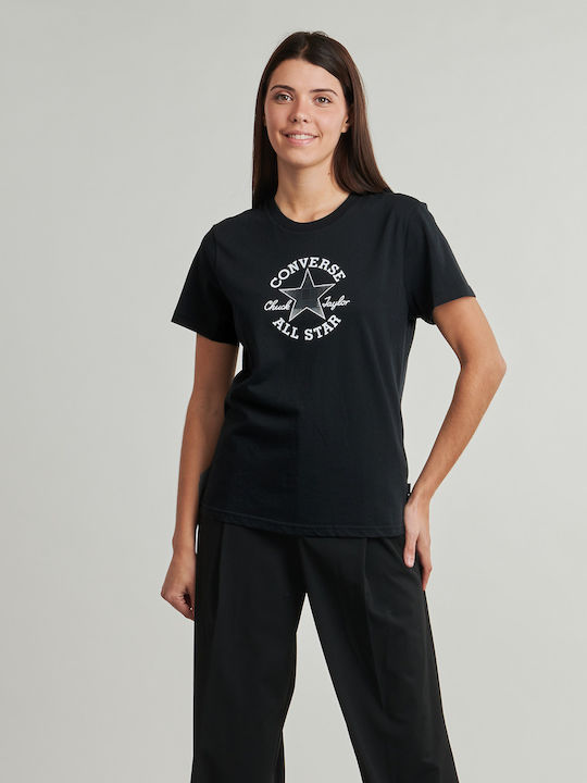 Chuck Patch Tricou Damă Negru