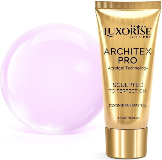 Polygel Luxorise Architex Pro Pure Perfection Collection Milky Pink 15ml
