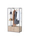 Mobilier Hol Negru 90x40x167cm