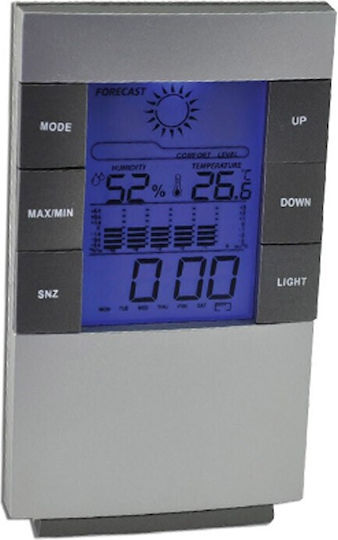 Tischuhr Digital mit Wecker 14990-06050G-003M