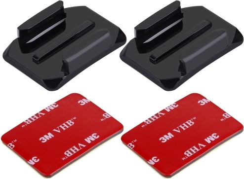 Curved Adhesive Base & Adapters Gopro Other Action Cameras Pu11