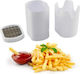 Kartoffelschneider aus Inox Stahl