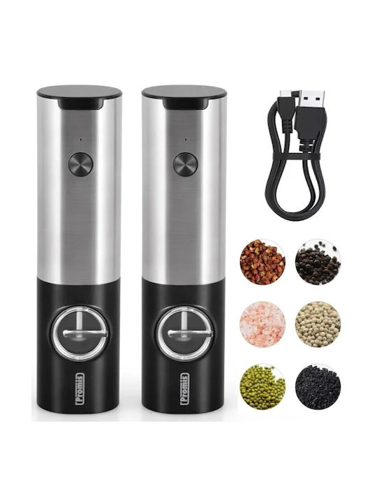 Promis Manual Pepper Mill Ceramic in Gray Color