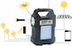 Solar Lighting System with Flash Light and Radio GD-8060