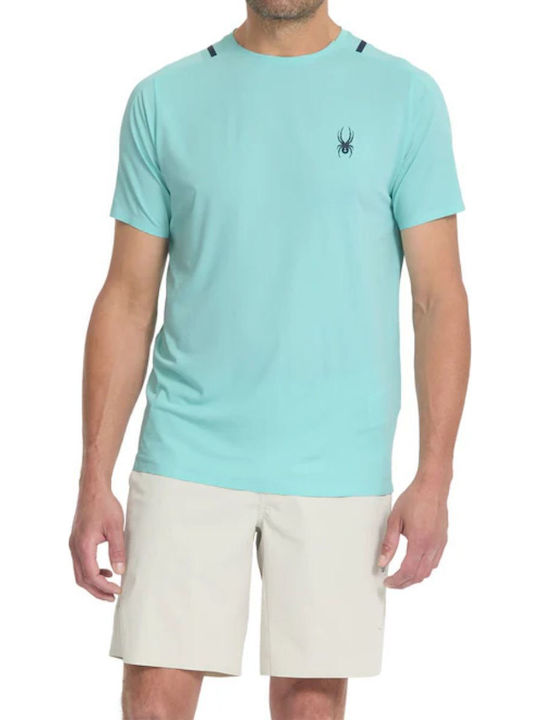 Spyder T-shirt Γαλάζιο