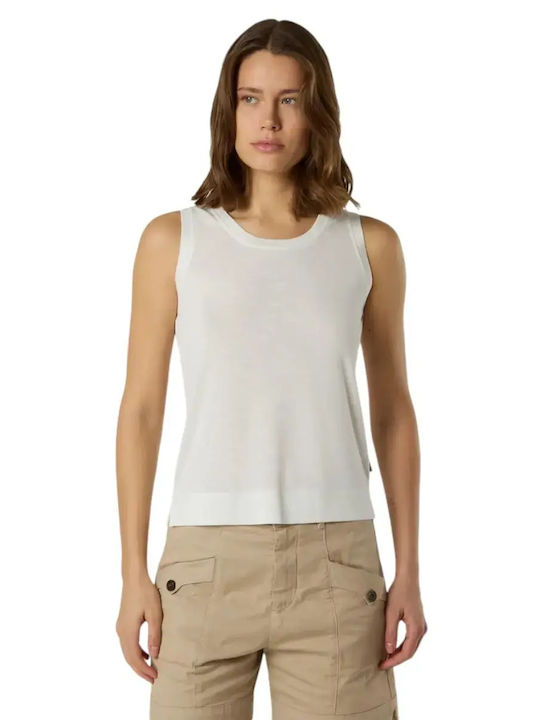 North Sails Women's Summer Linen Sleeveless Whi...