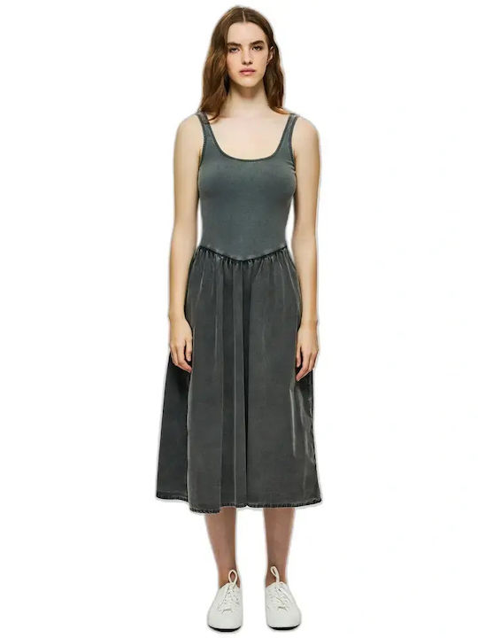 Dirty Laundry Midi Dress Vintage Grey