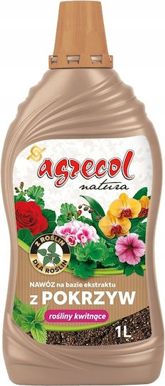 Agrecol Fertilizer Based On Nettle Extract Flowering Plants 1l