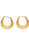 Excite-Fashion Gold Plated Hoop Earrings