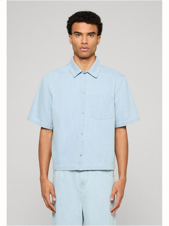 Μακρυμάνικo Τζιν Overshirt New Light Blue Washed