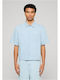 Μακρυμάνικo Τζιν Overshirt New Light Blue Washed