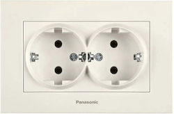 Двоен Контакт Panasonic Karre Plus Двоен Контакт Panasonic Karre Plus