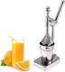Tischpresse Orange / Zitrone / Limette aus Inox in Oranger Farbe