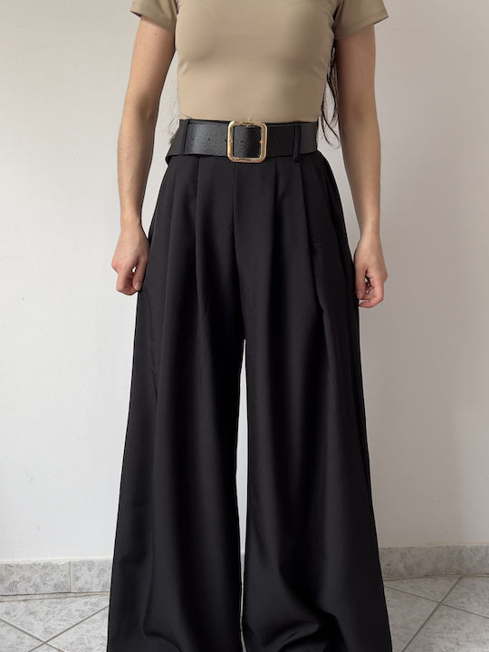 Sinell Women's High Rise Pantaloons with Rubber...