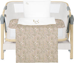 Kikka Boo Cradle Set Secret Garden Beige 3pcs