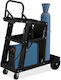 Relaxdays Schweißwagen Griff Schwarz 88x71x40 cm