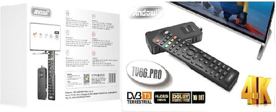 Andowl Tv 66.pro rl-CY-26790 Ψηφιακός Δέκτης Mpeg-4