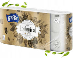 PSB Toilettenpapier 8 Verpackungsrollen 3 Lagen