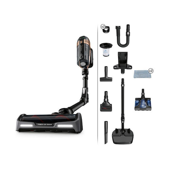 Rowenta X-Force Flex 15.60 Rechargeable 2 in 1 Stick & Handheld Vacuum 32.4V Black - Bronze
