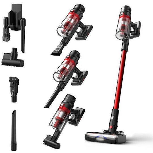 Samus Hurricane 2 Επαναφορτιζόμενη Σκούπα 2 σε 1 Stick & Χειρός 28.8V Κόκκινη