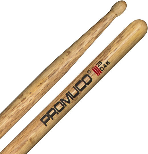 Promuco 18032b Μπαγκέτες Drums 2b Wood Tip