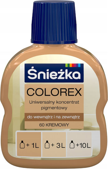 Śnieżka Colorex Pigmenți De Vopsea Culoare Cremă Mată 100ml