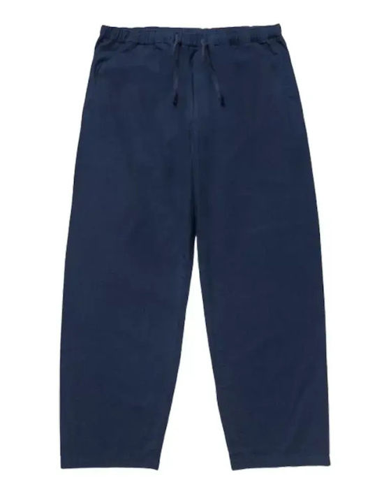 Trousers in Loose Fit Navy
