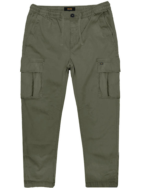 Double Панталон Карго Еластичен Olive