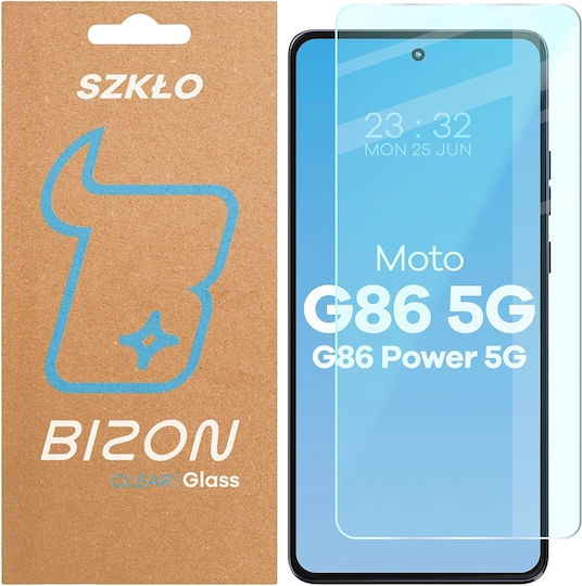 Bizon Glass Clear 2 Folii Protectie Telefoane Tempered Glass Compatibile Lenovo Moto G86 5g G86 Power 5g Transparente