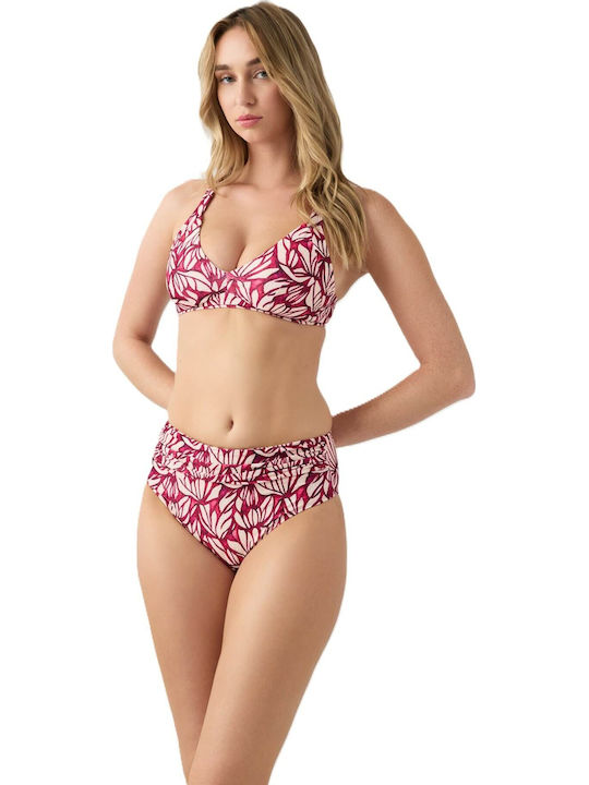 Slip Bikini Inferioare Burgundy