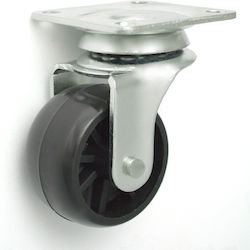 Roată Mobilă din Plastic de 40mm pentru Mobilier Carcasă Rotativă M42b Kl040 Skr