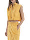 Shirt Long Sleeve Women's Shirt Yellow
