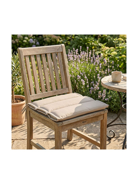 Ravelia Αδιάβροχο Μαξιλάρι Καρέκλας Κήπου Beige 45x45εκ.